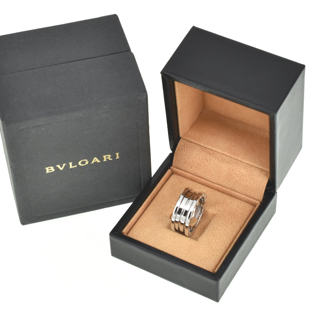 BVLGARI B-Zero1 ring Size 56/JP16 K18WG Men's
 jewelry S#139637