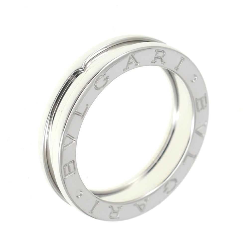 BVLGARI B-Zero1 ring Size 57/JP17 K18WG Men's
 jewelry S#139638