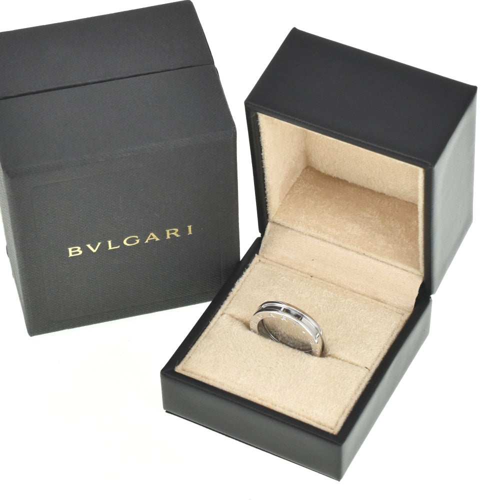 BVLGARI B-Zero1 ring Size 57/JP17 K18WG Men's
 jewelry S#139638