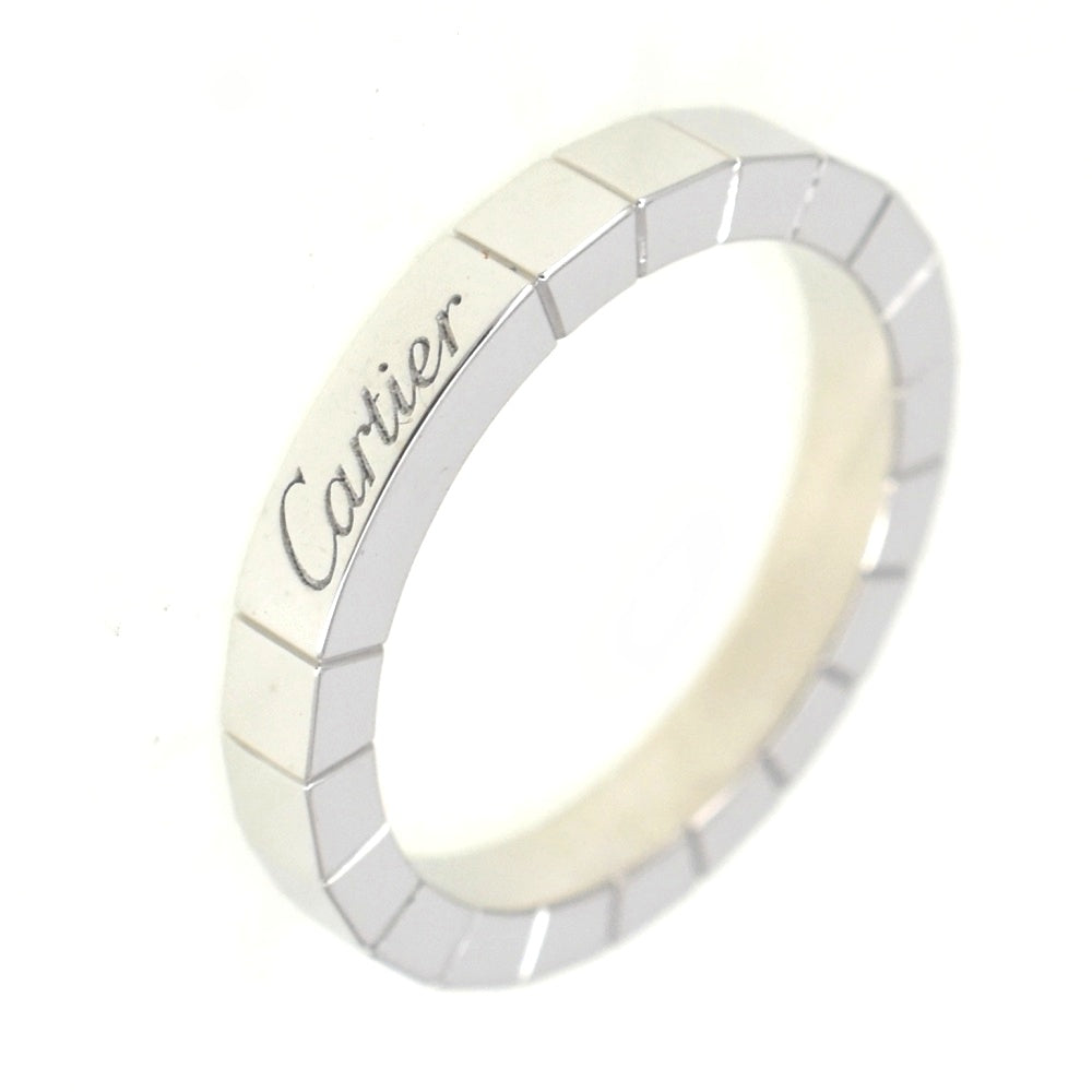 CARTIER Laniere Ring Size 54/JP14 K18WG Men's
 jewelry S#139639