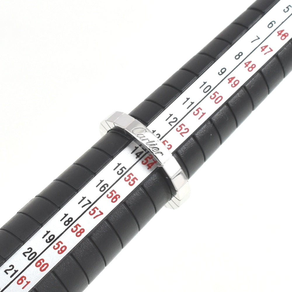 CARTIER Laniere Ring Size 54/JP14 K18WG Men's
 jewelry S#139639