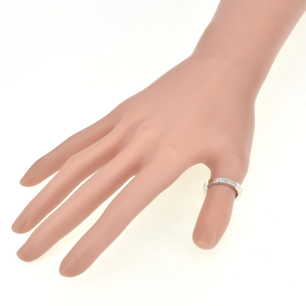 CARTIER Laniere Ring Size 54/JP14 K18WG Men's
 jewelry S#139639