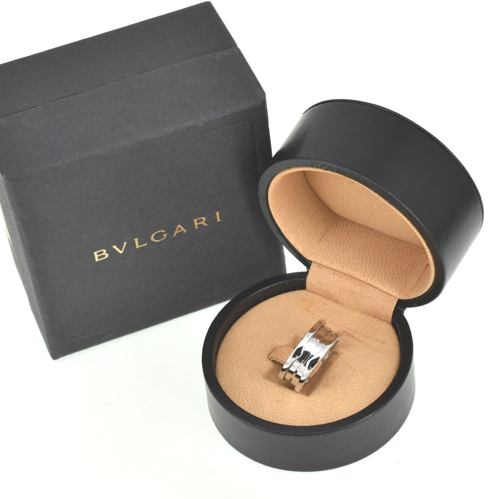 BVLGARI B-Zero1 ring Size 56/JP16 K18WG Men's
 jewelry S#139641