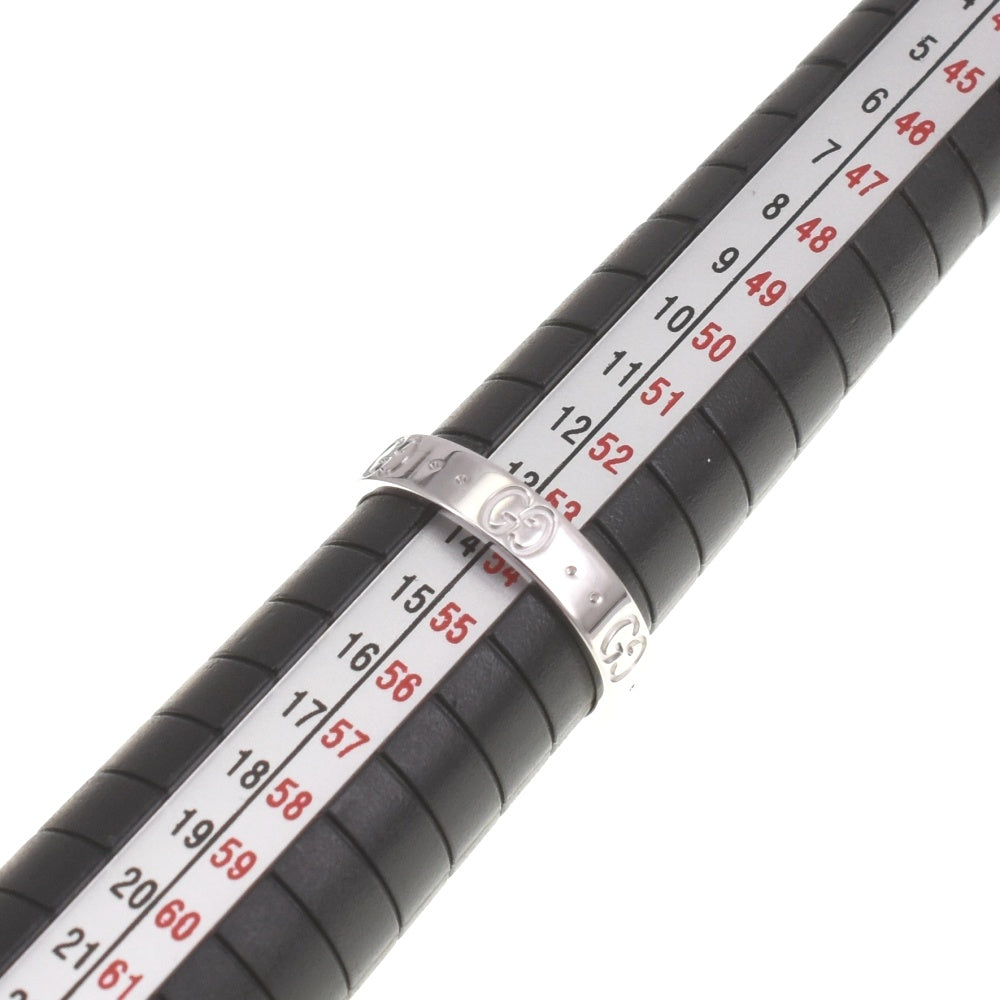 GUCCI Icon ring Size 54/JP14 K18WG Ladies
 jewelry S#139649