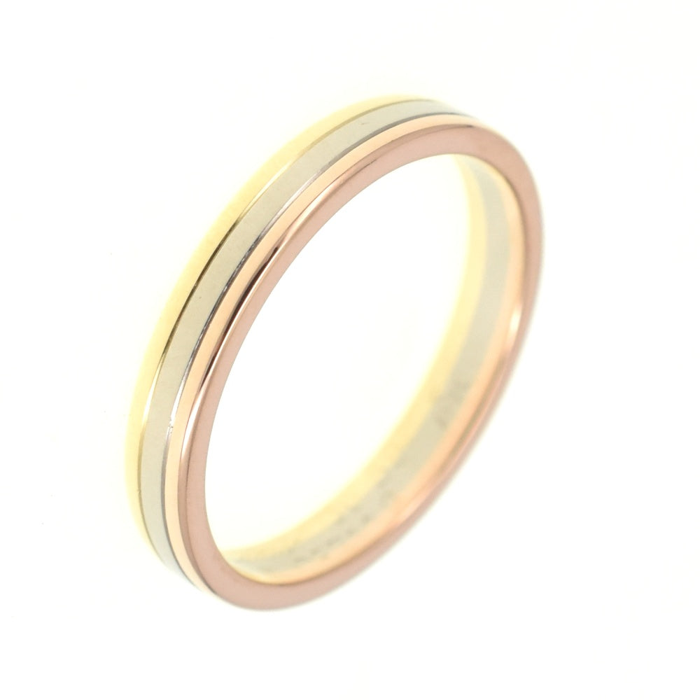 CARTIER Vendome ring Size 59/JP19 Three-color Men's
 jewelry S#139652