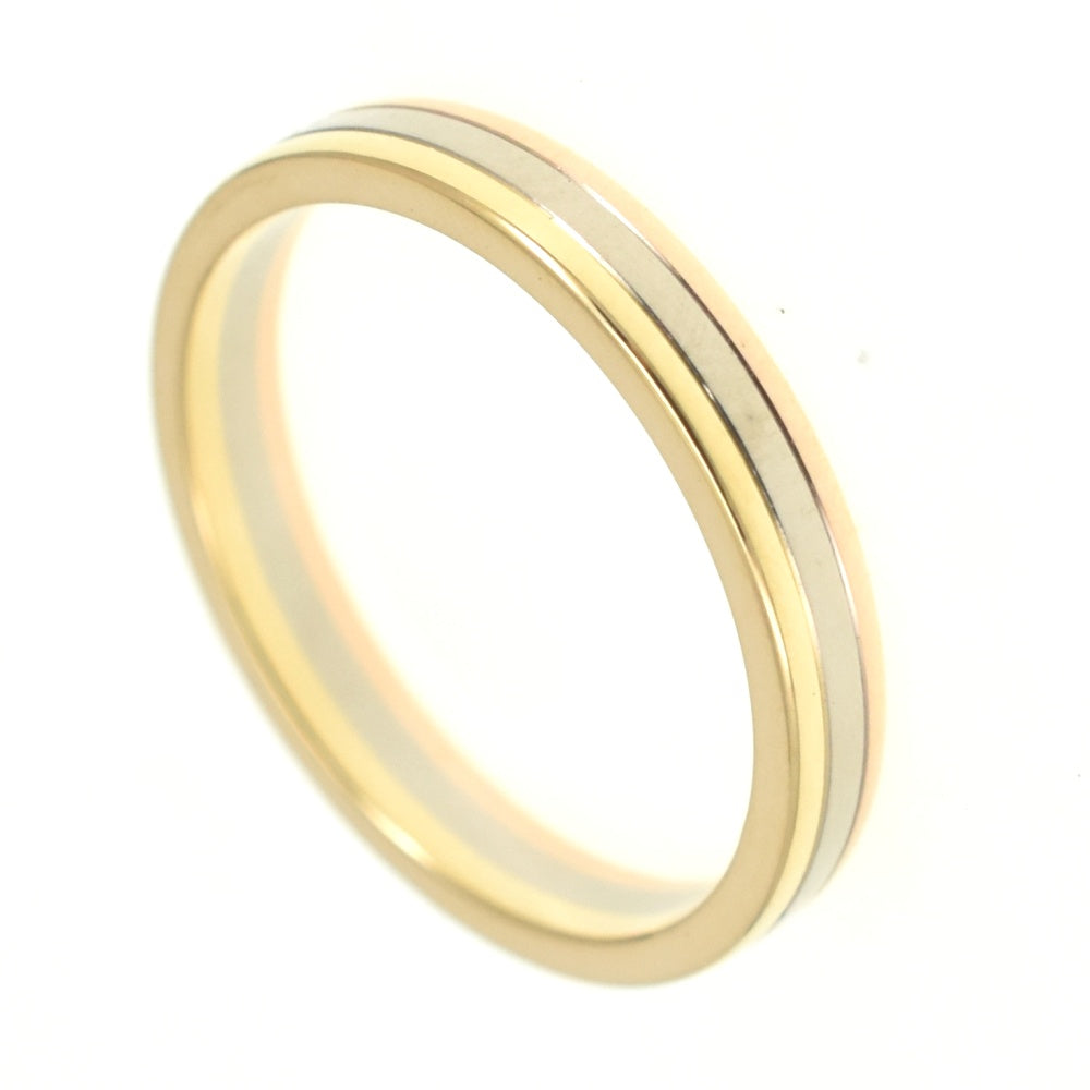 CARTIER Vendome ring Size 59/JP19 Three-color Men's
 jewelry S#139652