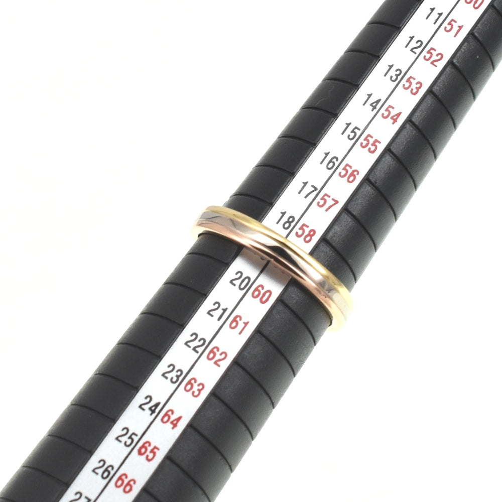 CARTIER Vendome ring Size 59/JP19 Three-color Men's
 jewelry S#139652