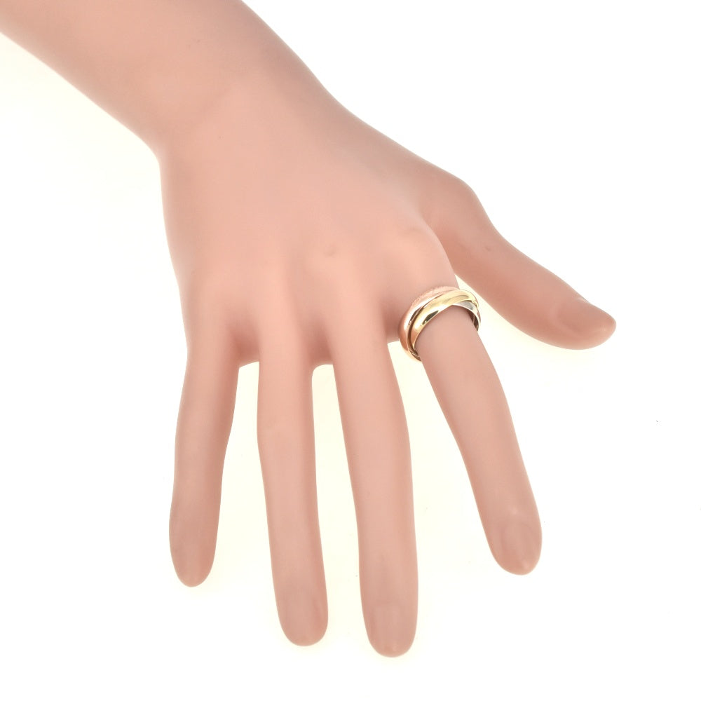 CARTIER Trinity 3-Row Ring Size 52/JP12 Three colors Ladies
 jewelry S#139658
