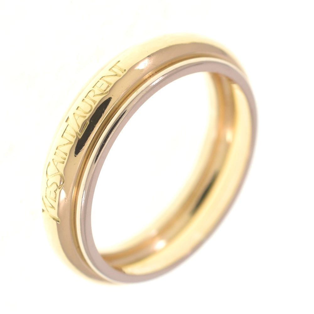 SAINT LAURENT ring Size 54/JP14 K18YG Men's
 jewelry S#139662
