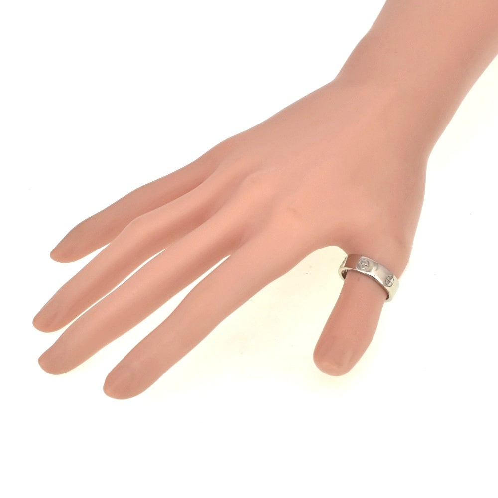 CARTIER Love Ring Classic Model Size 60/JP20 K18WG Ladies
 jewelry S#139663