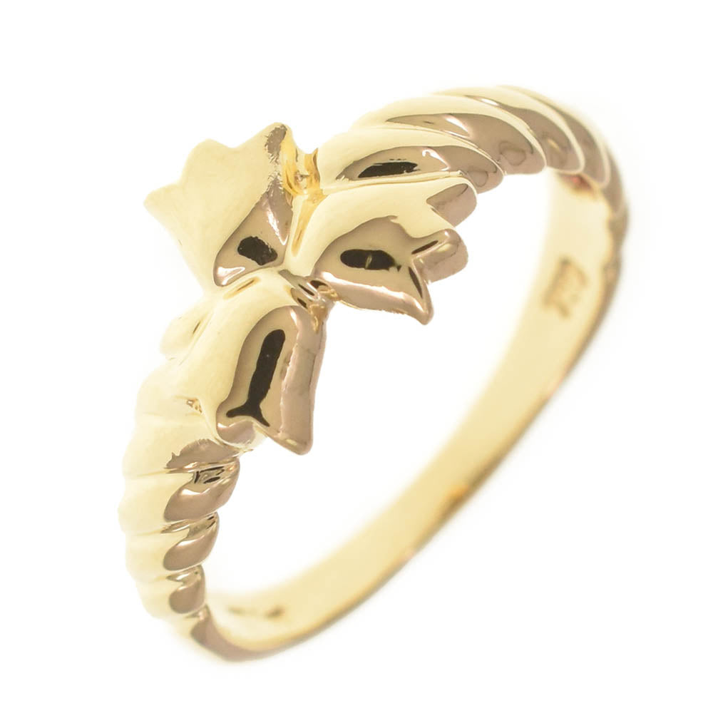 Dior Tulip Ring Size 49/JP9 K18YG Ladies
 jewelry S#139671