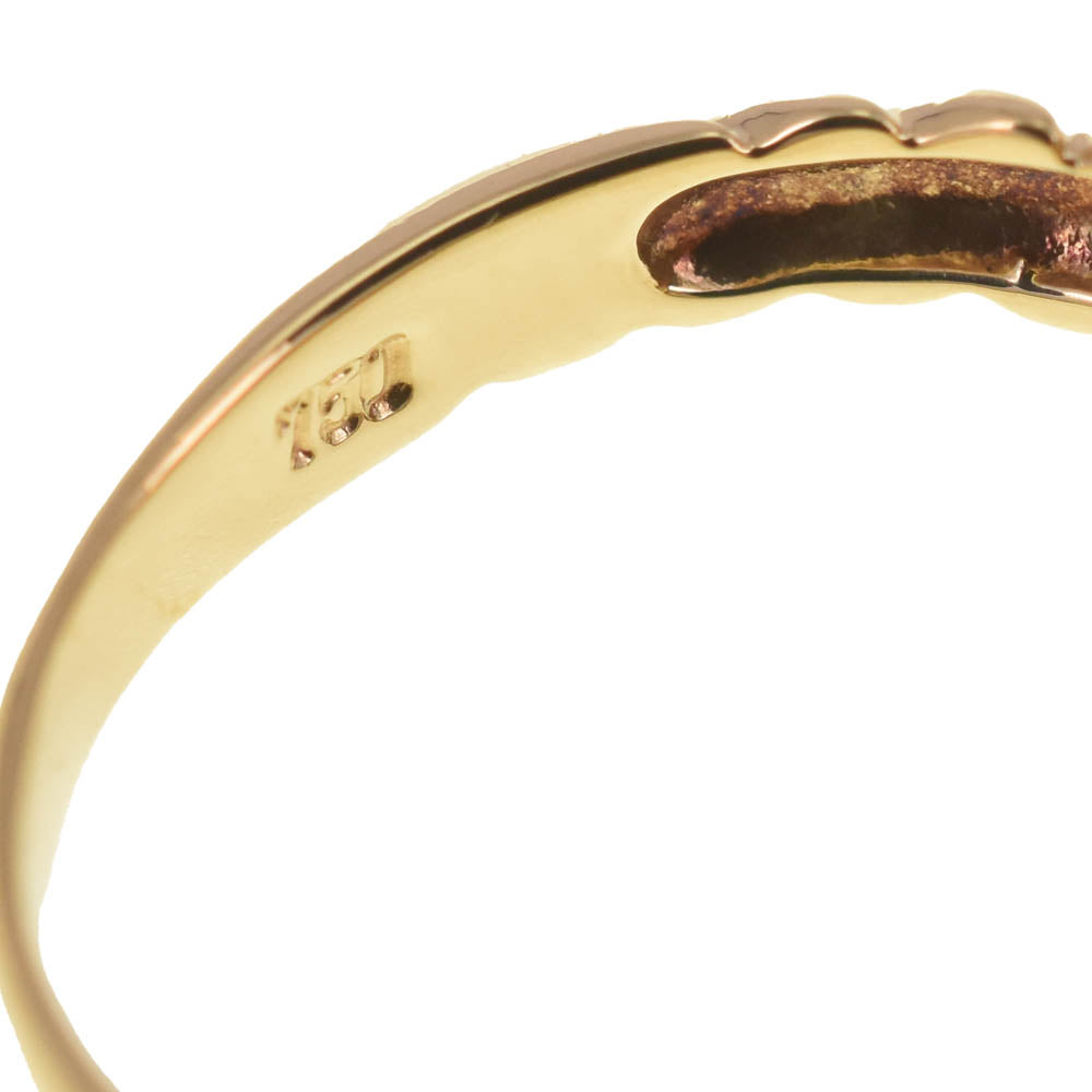 Dior Tulip Ring Size 49/JP9 K18YG Ladies
 jewelry S#139671