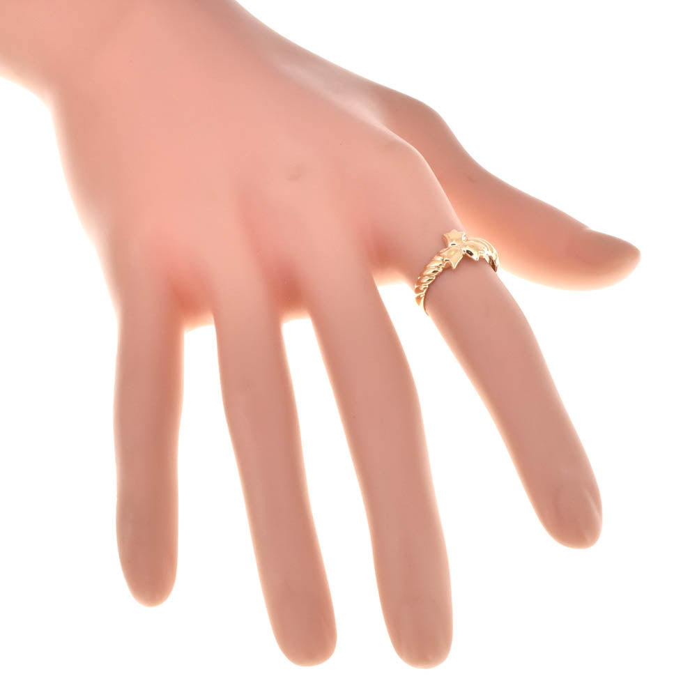 Dior Tulip Ring Size 49/JP9 K18YG Ladies
 jewelry S#139671