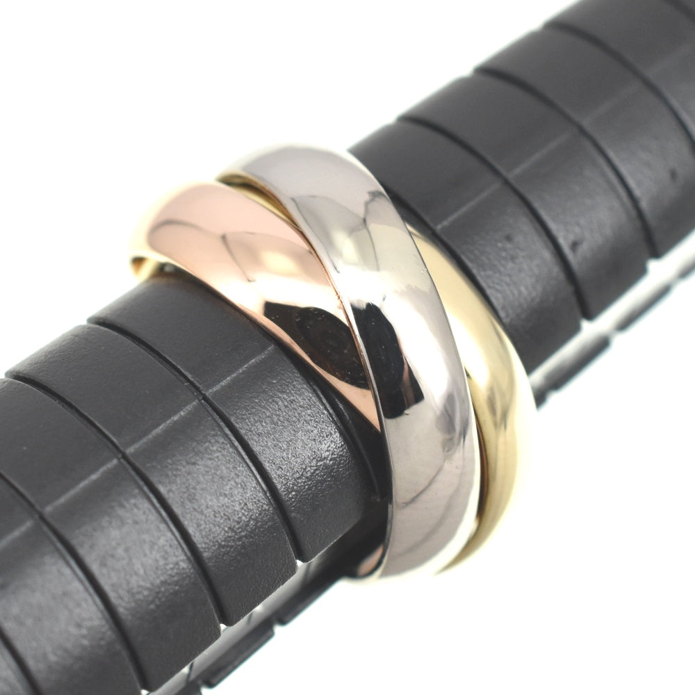 CARTIER Trinity 3-Row Ring Size 52/JP12 Three colors Ladies
 jewelry S#139673