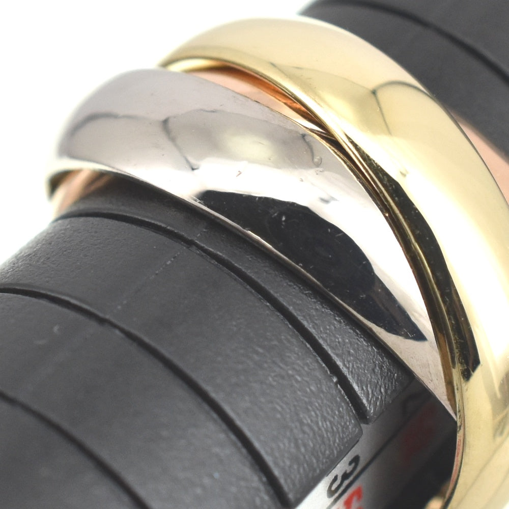CARTIER Trinity 3-Row Ring Size 52/JP12 Three colors Ladies
 jewelry S#139673