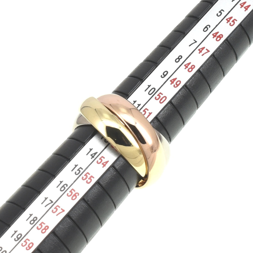 CARTIER Trinity 3-Row Ring Size 52/JP12 Three colors Ladies
 jewelry S#139673