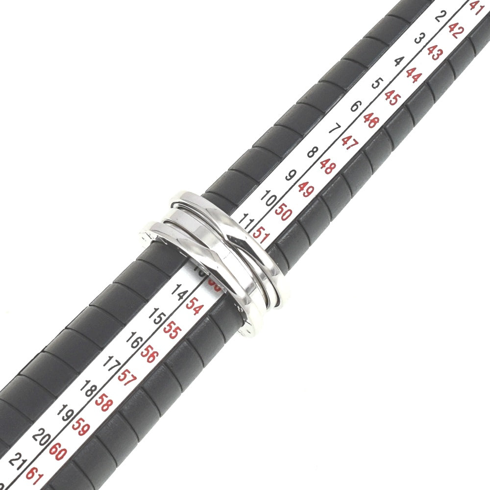 BVLGARI B-Zero1 ring Size 53/JP13 K18WG Ladies
 jewelry S#139674