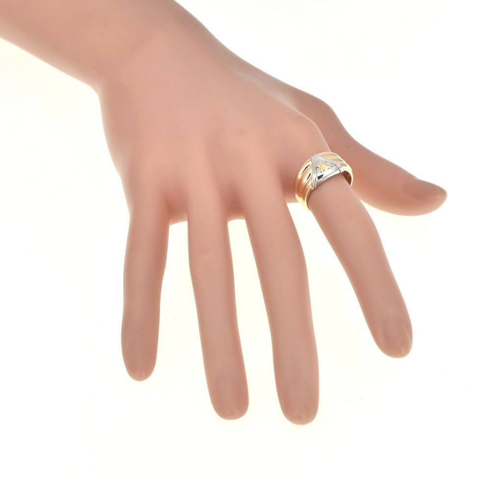 CELINE ring Size 53/JP13 K18YG/Pt900 Ladies
 jewelry S#139675