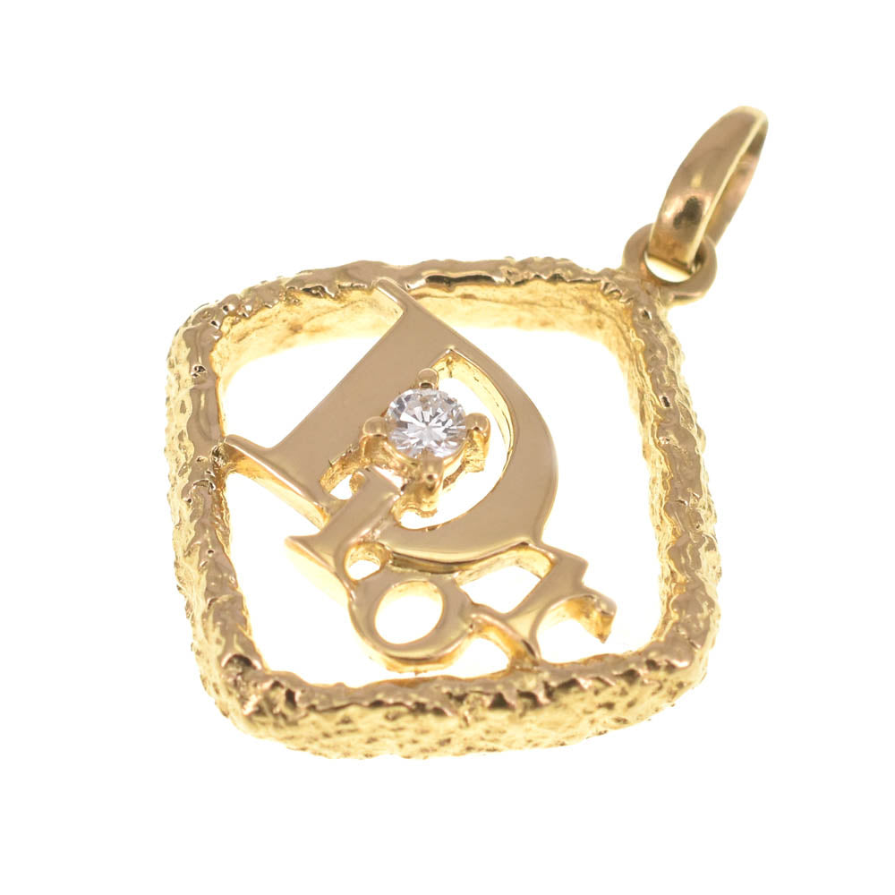 Dior Pendant top K18YG Diamond Ladies
 jewelry S#139676