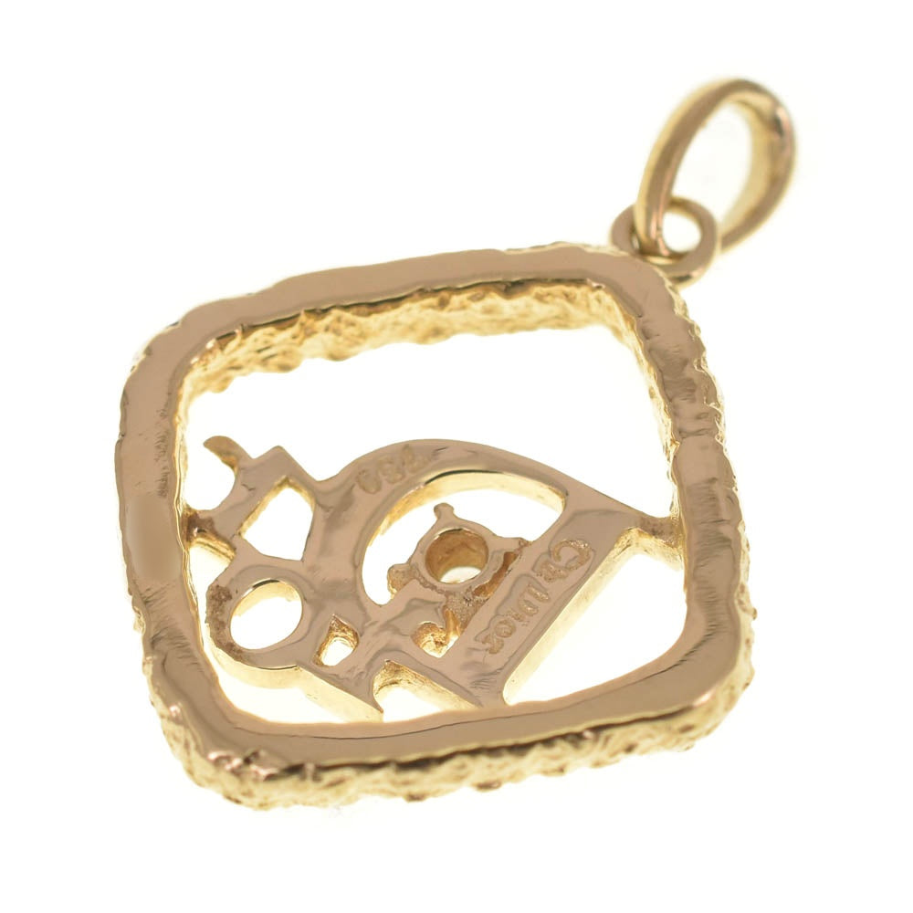 Dior Pendant top K18YG Diamond Ladies
 jewelry S#139676