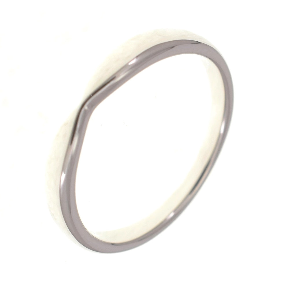 TIFFANY&Co. Harmony Wedding Ring Size 51/JP11 Pt950 Silver Ladies
 jewelry S#139677