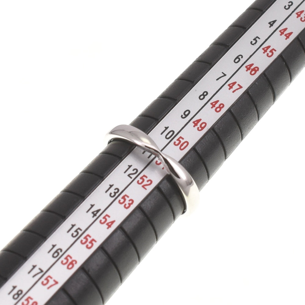 TIFFANY&Co. Harmony Wedding Ring Size 51/JP11 Pt950 Silver Ladies
 jewelry S#139677