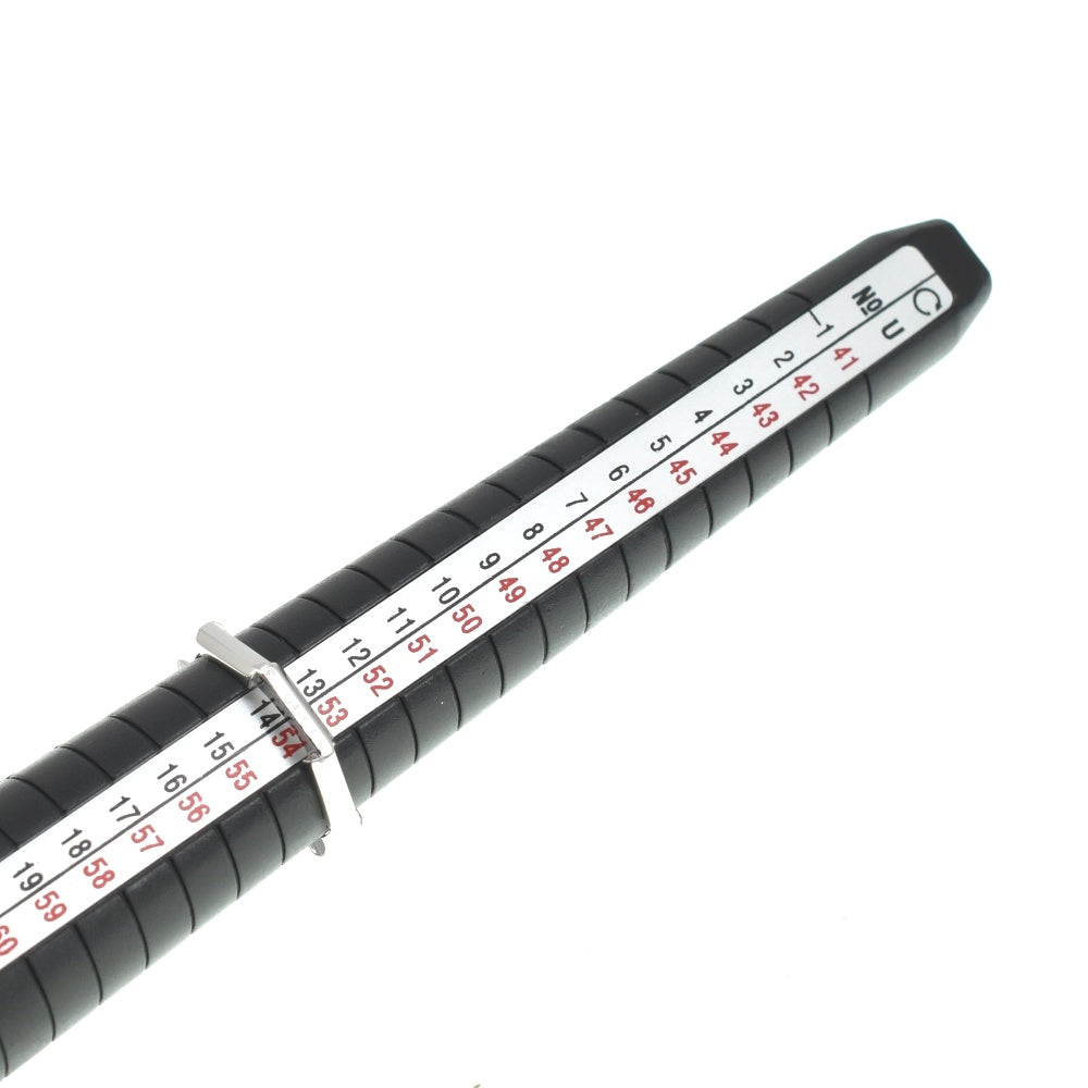 GUCCI Link to Love Mirror Ring Size 54/JP14 Pt950 Silver Ladies
 jewelry S#139687