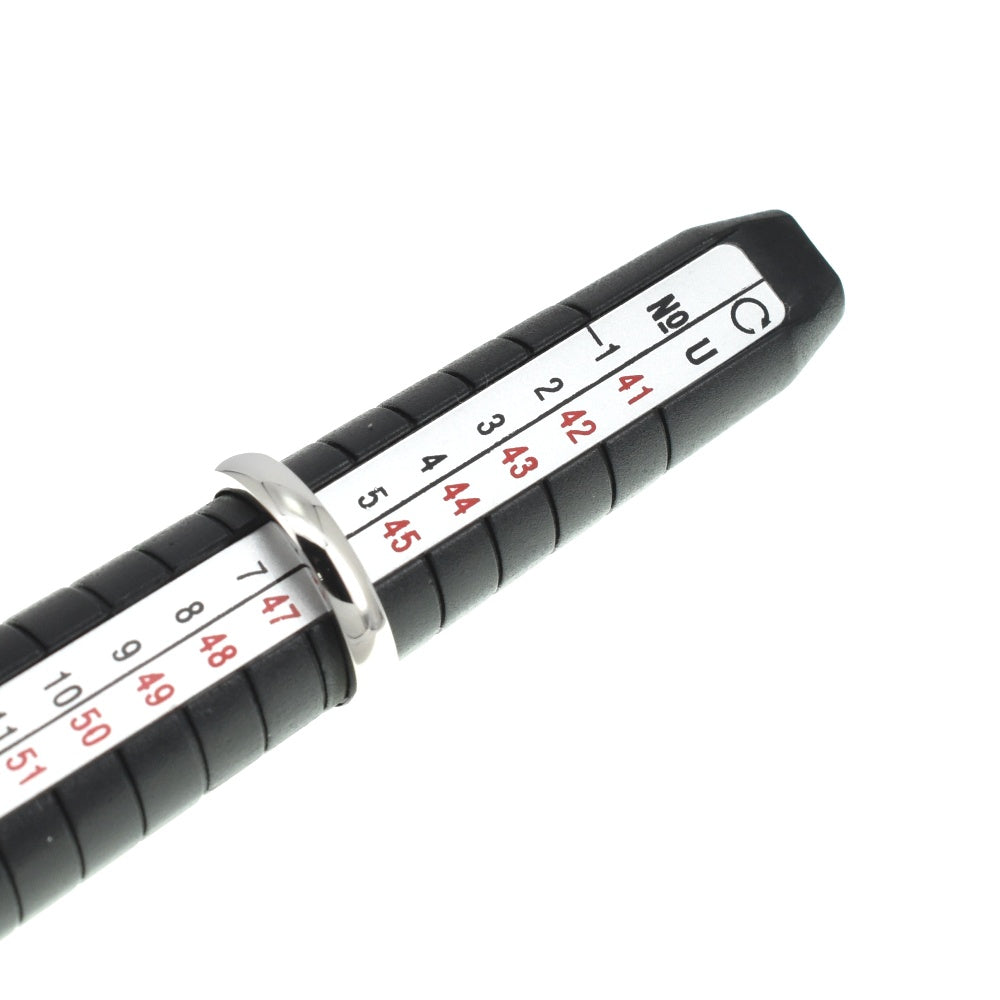 LANVIN Sapphire ring Size 46/JP6 Pt950 Silver Ladies
 jewelry S#139692