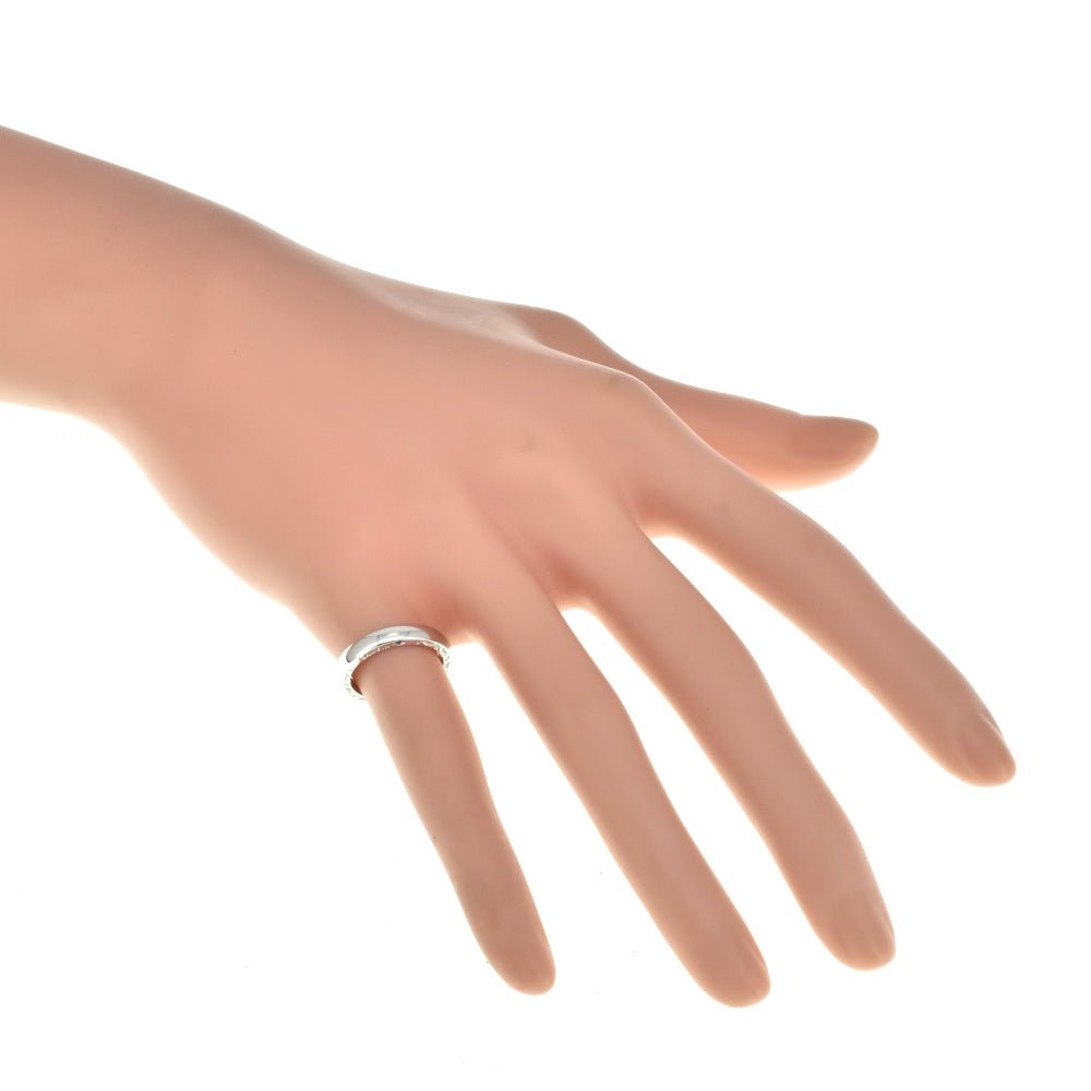 LANVIN Sapphire ring Size 46/JP6 Pt950 Silver Ladies
 jewelry S#139692