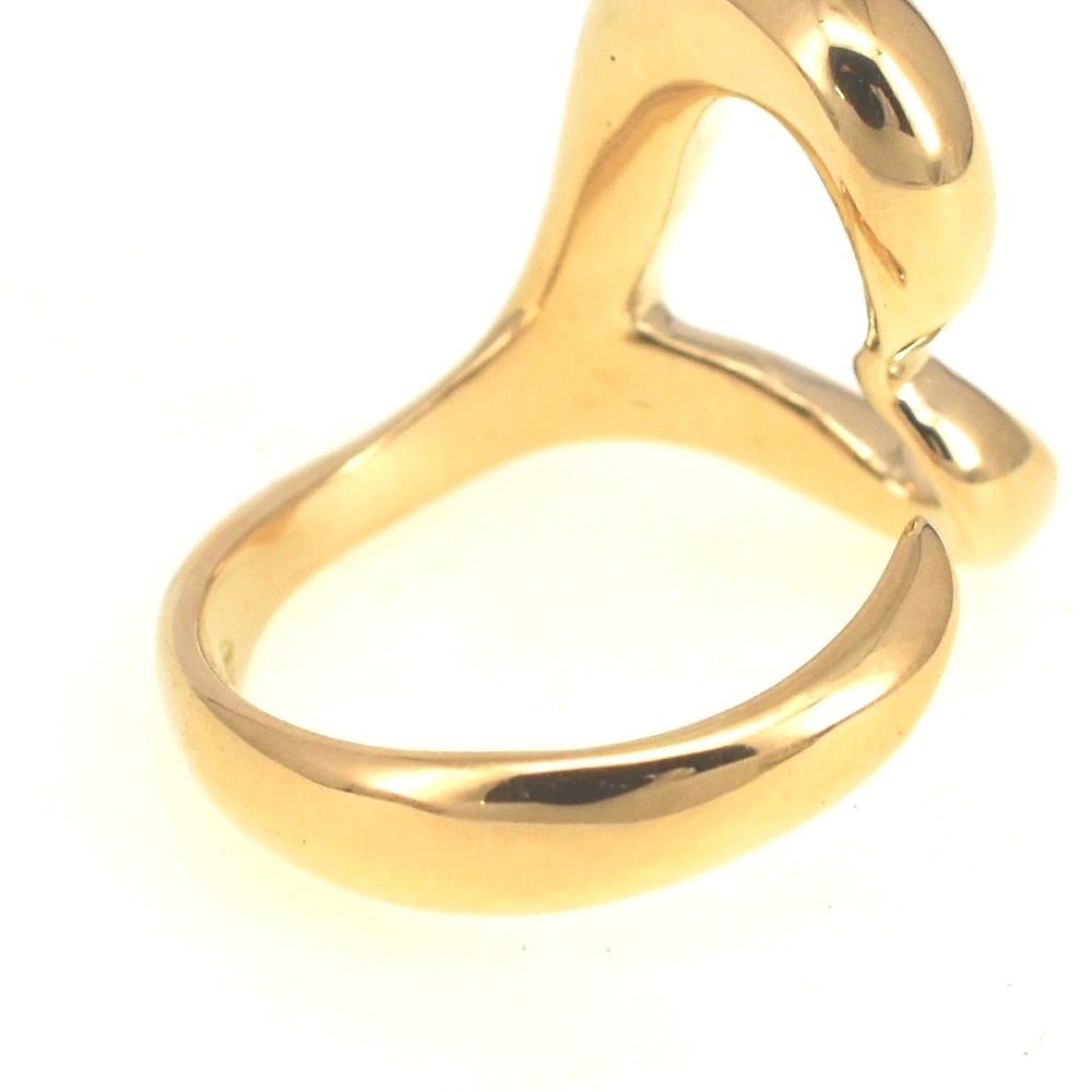 TIFFANY&Co. Open heart ring Size 49/JP9 K18YG Ladies
 jewelry S#139693