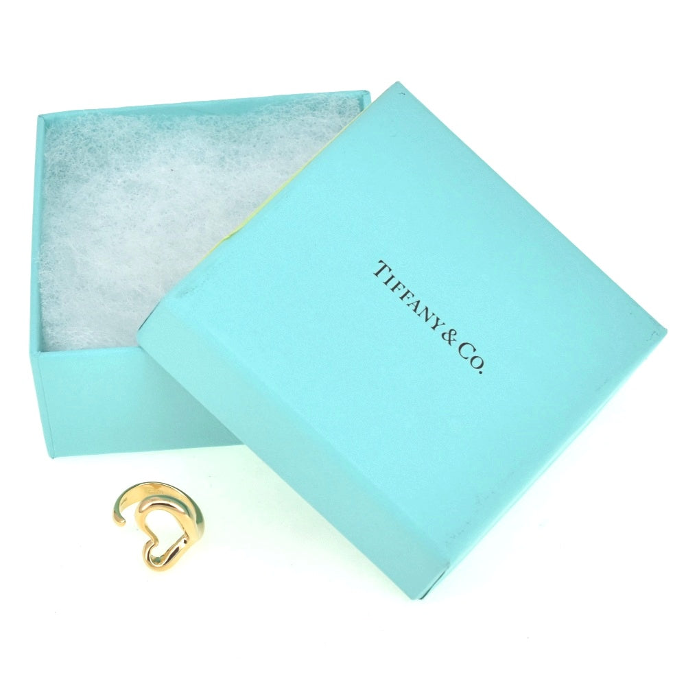 TIFFANY&Co. Open heart ring Size 49/JP9 K18YG Ladies
 jewelry S#139693