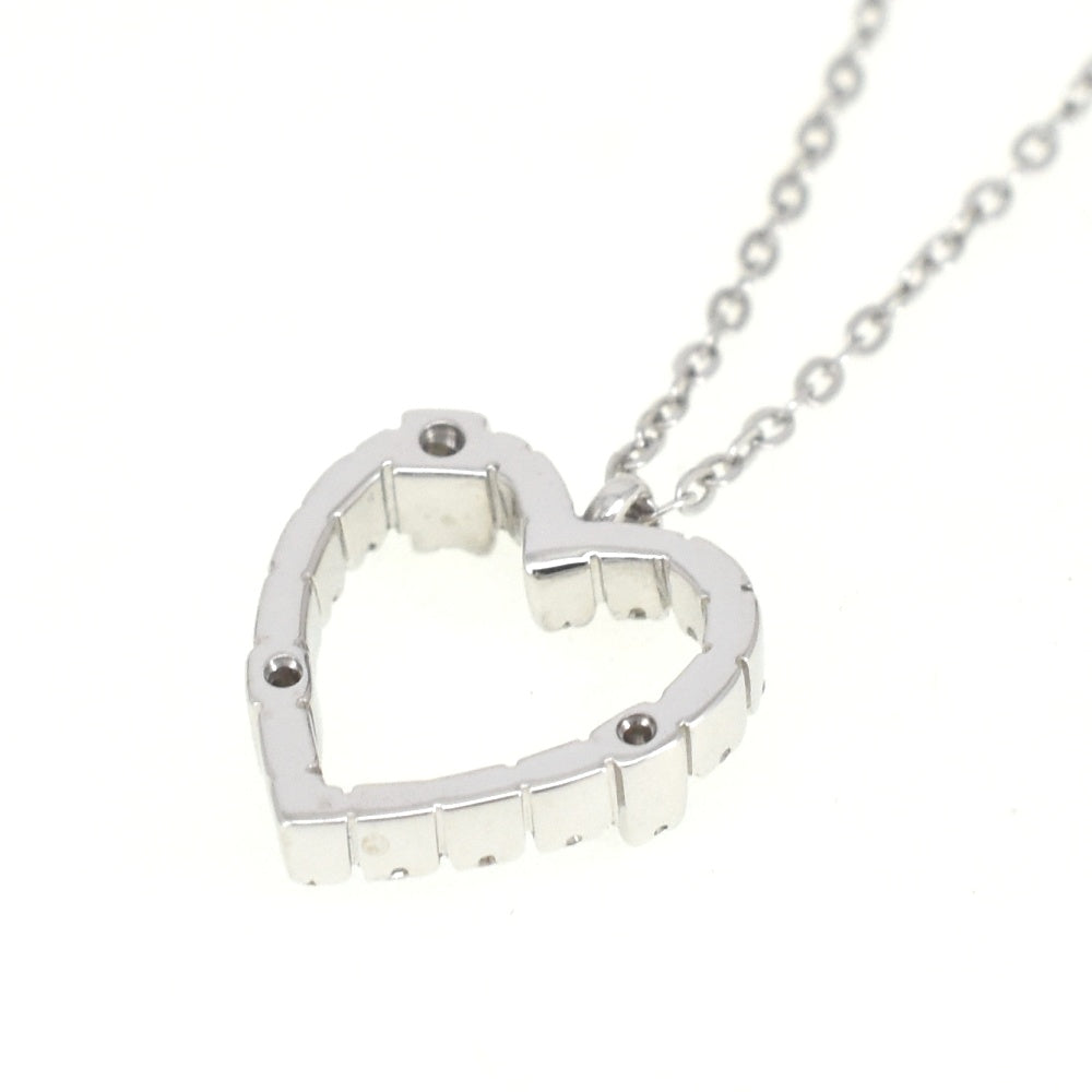 Damiani Mini Symboli Necklace K18WG Diamond Ladies
 jewelry S#139696