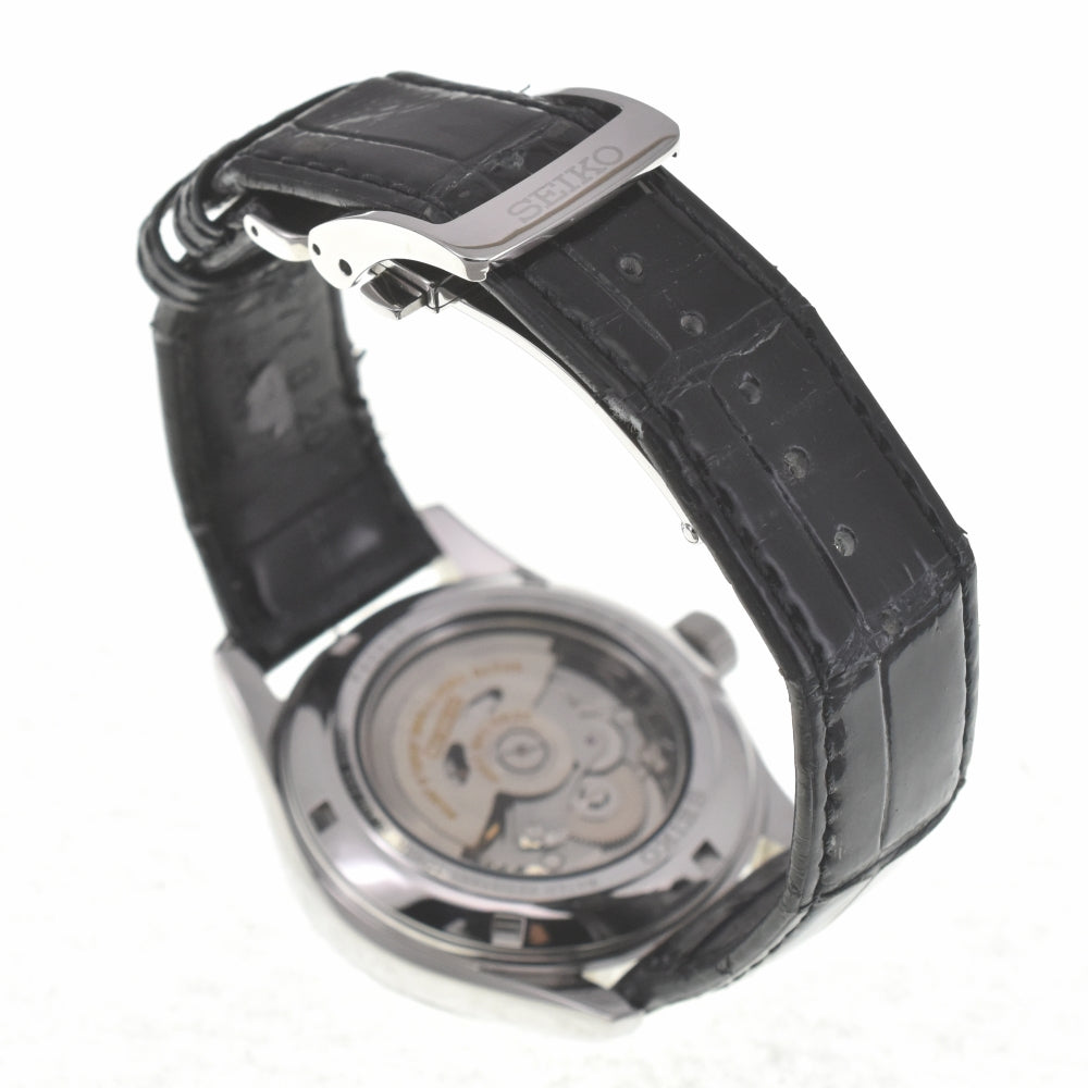 with paper SEIKO Pureza SARW011 Enamel Dial Power Reserve Date white Dial Automatic Men's
 Watch G#139716