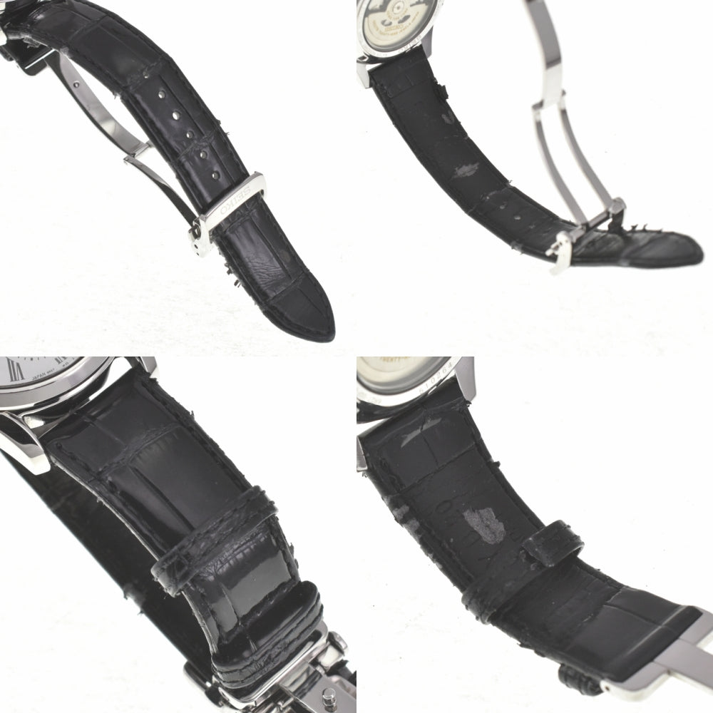 with paper SEIKO Pureza SARW011 Enamel Dial Power Reserve Date white Dial Automatic Men's
 Watch G#139716