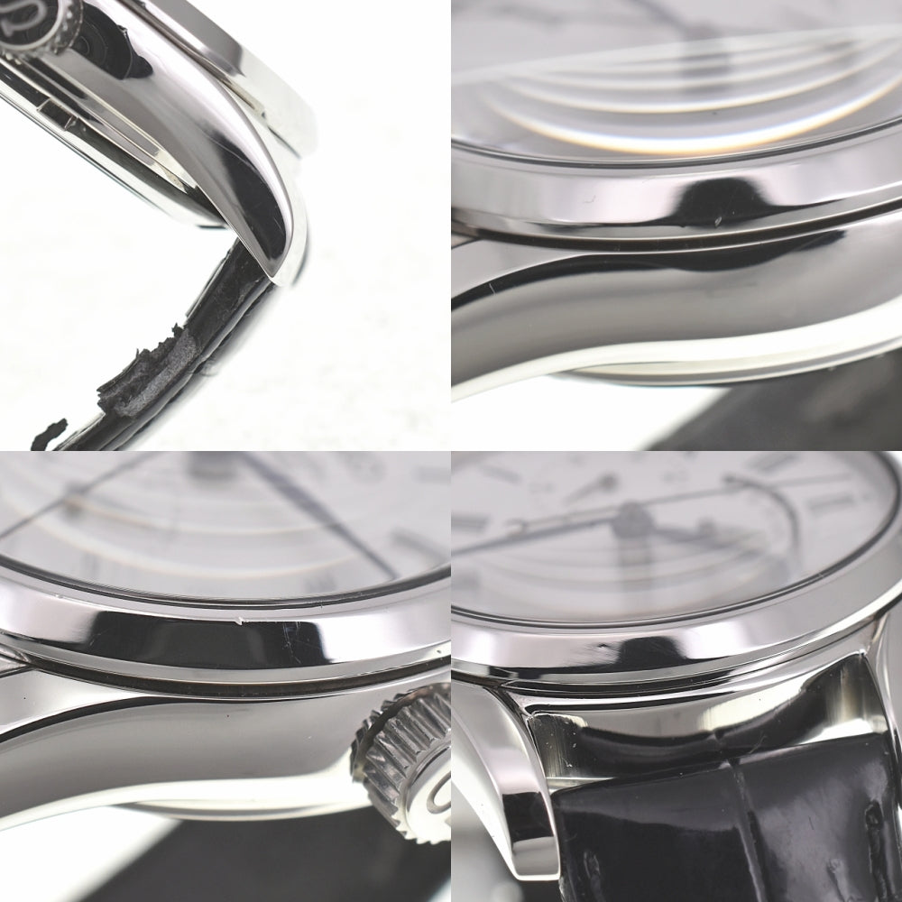 with paper SEIKO Pureza SARW011 Enamel Dial Power Reserve Date white Dial Automatic Men's
 Watch G#139716