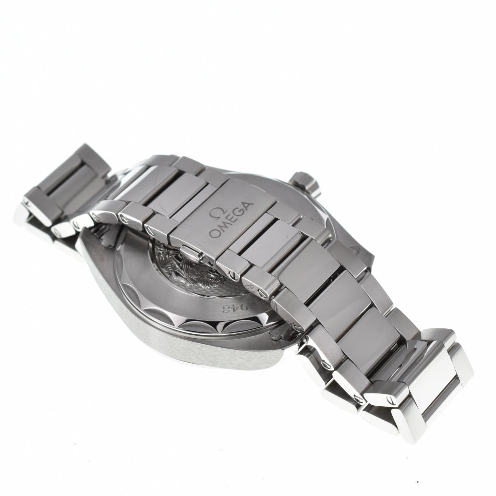 with paper OMEGA Seamaster Aqua Terra GMT World Timer 220.10.43.22.03.002 blue Dial Automatic Men's
 Watch □#139757