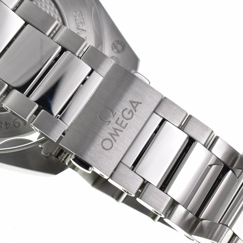 with paper OMEGA Seamaster Aqua Terra GMT World Timer 220.10.43.22.03.002 blue Dial Automatic Men's
 Watch □#139757