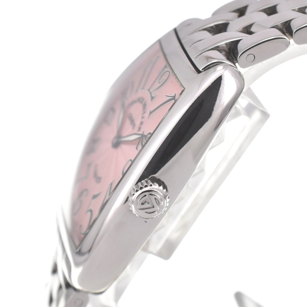 with paper FRANCK MULLER Tono carvex 7502QZ pink Dial Quartz Unisex
 Watch I#139760