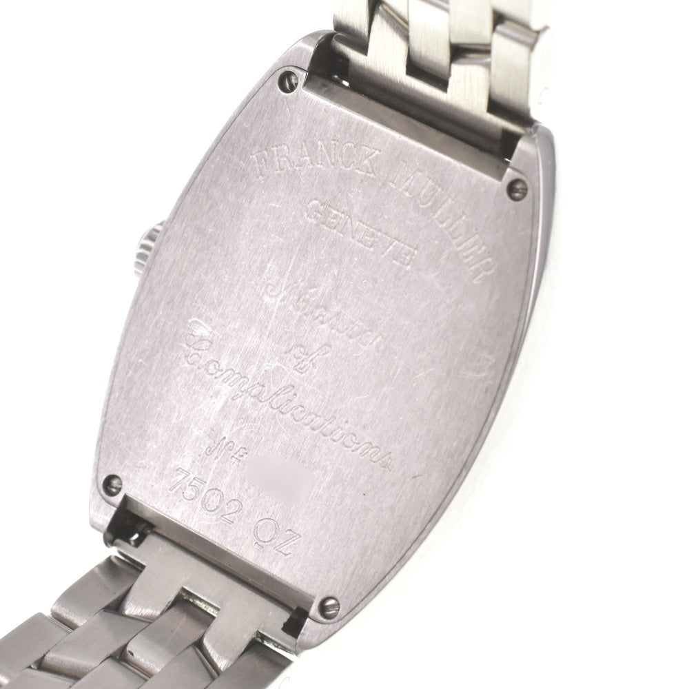 with paper FRANCK MULLER Tono carvex 7502QZ pink Dial Quartz Unisex
 Watch I#139760