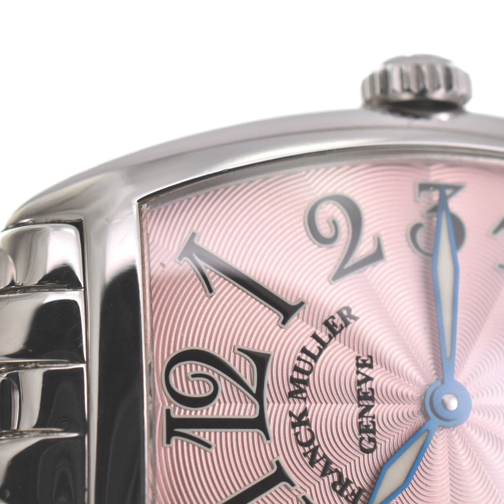 with paper FRANCK MULLER Tono carvex 7502QZ pink Dial Quartz Unisex
 Watch I#139760