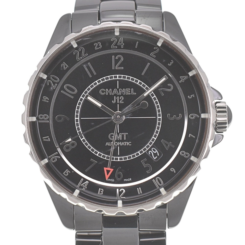 CHANEL J12 H3102 GMT Ceramic Date black Dial Automatic Men's
 Watch I#139761