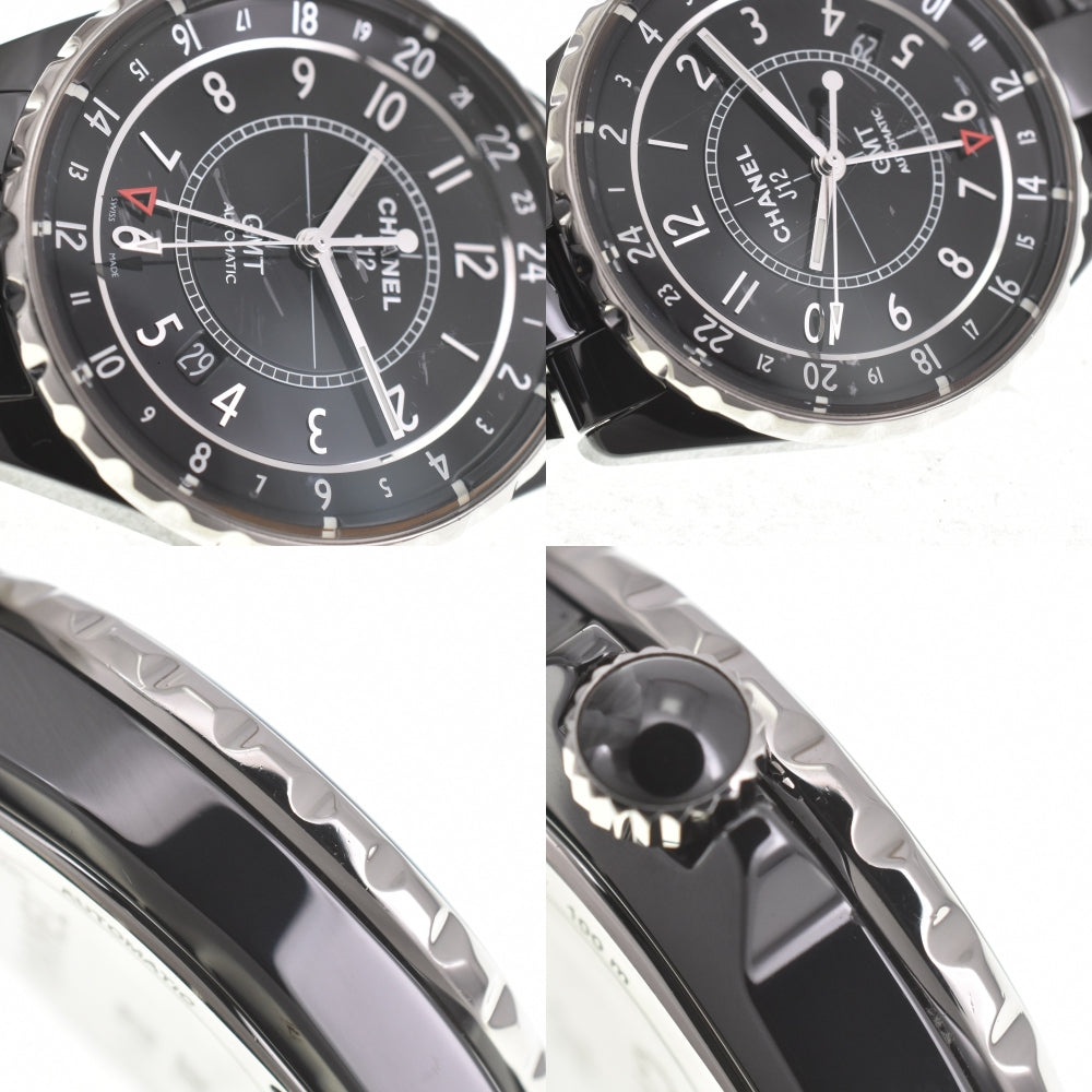 CHANEL J12 H3102 GMT Ceramic Date black Dial Automatic Men's
 Watch I#139761