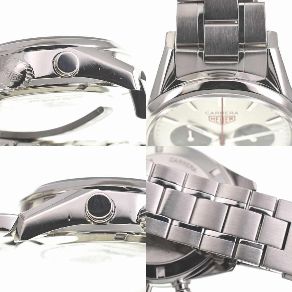 TAG HEUER Carrera Caliber 17 CV2119.BA0722 Chronograph Date Silver Dial Automatic Men's
 Watch J#139762