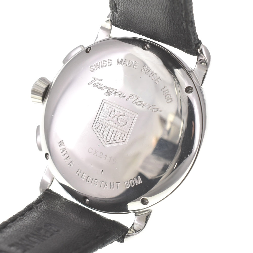 TAG HEUER Targa Florio CＸ2110 Chronograph Date black Dial Automatic Men's
 Watch J#139766