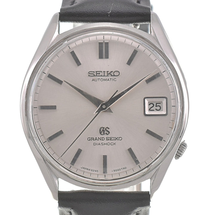SEIKO Seikomatic Date 6245-9000 Lion Medallion Silver Dial Automatic Men's
 Watch J#139769