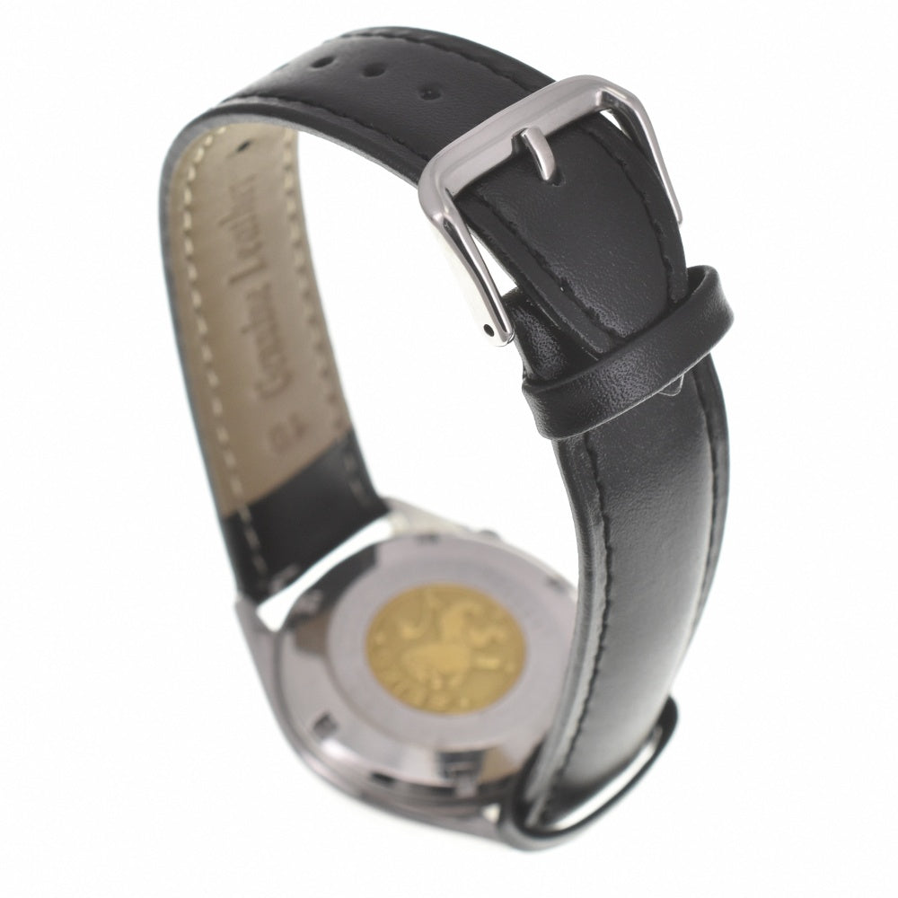 SEIKO Seikomatic Date 6245-9000 Lion Medallion Silver Dial Automatic Men's
 Watch J#139769