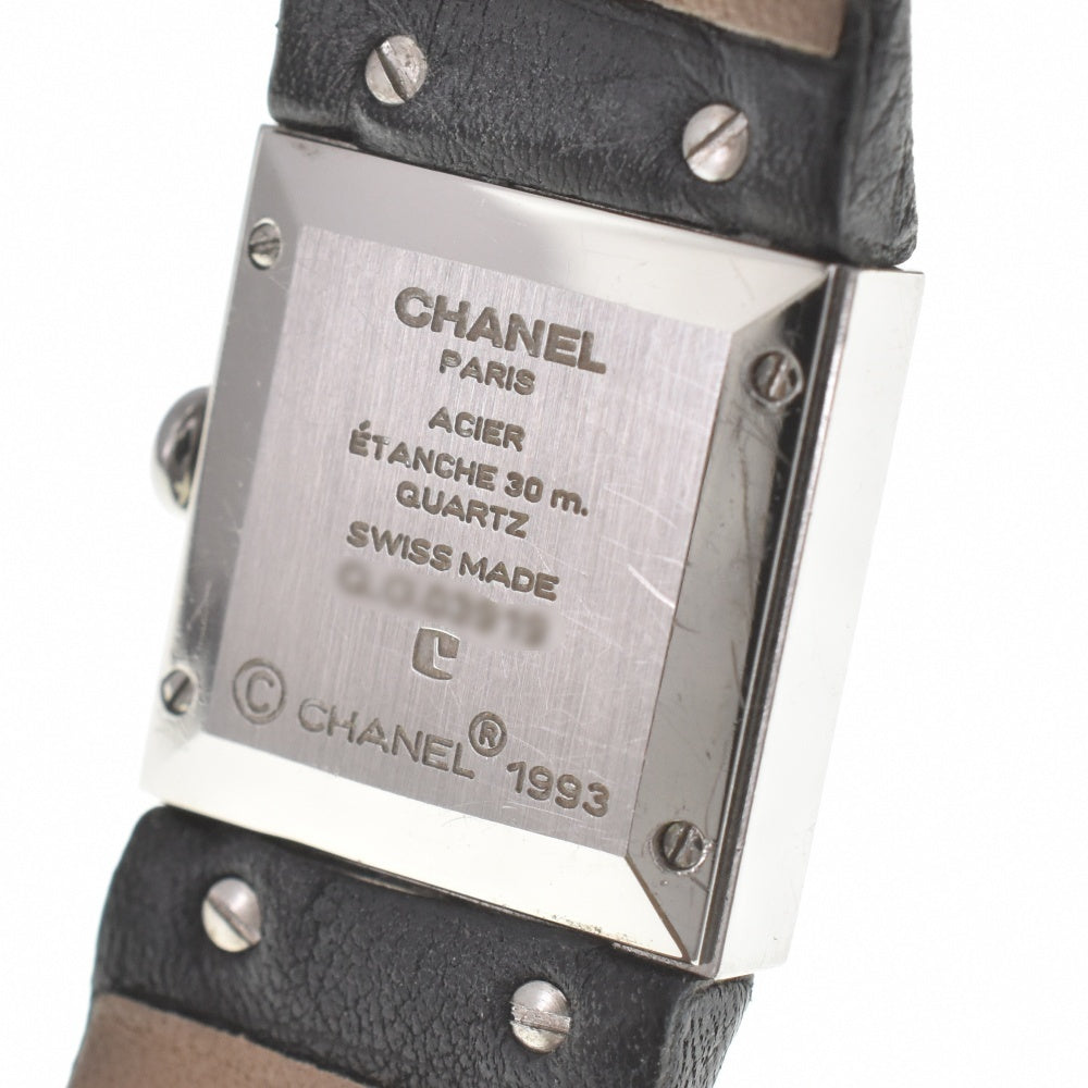 CHANEL Matrasse H0116 Stainless Steel black Dial Quartz Ladies
 Watch I#139780