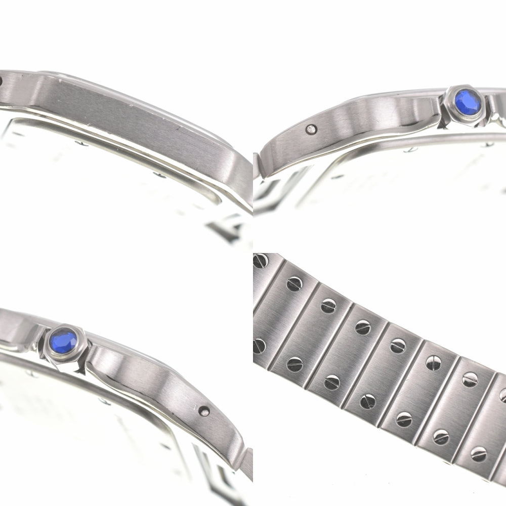 CARTIER Santosgalbe LM W20025D6 Date Beige Dial Quartz Men's
 Watch K#139788