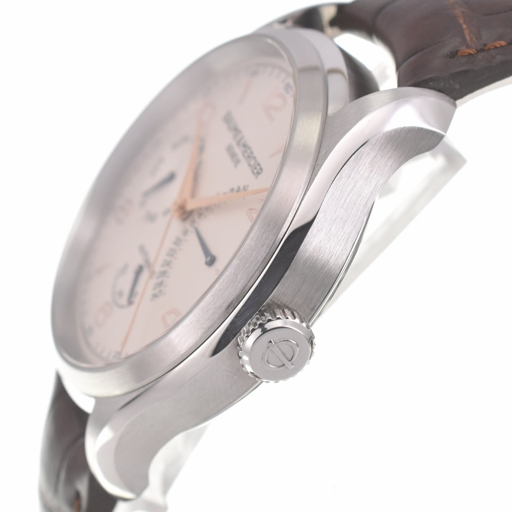 with paper Baume & Mercier Clifton MOA10149 Day date Silver Dial Automatic Men's
 Watch I#139790