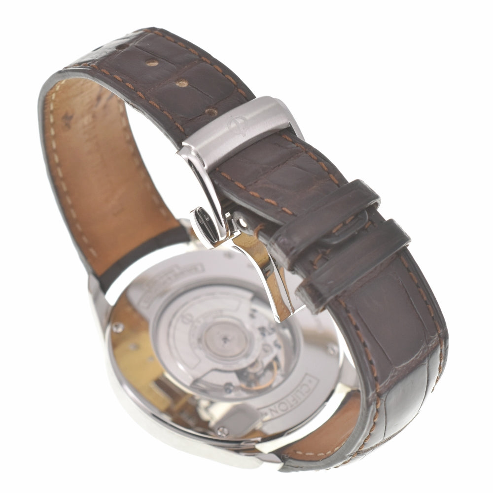 with paper Baume & Mercier Clifton MOA10149 Day date Silver Dial Automatic Men's
 Watch I#139790